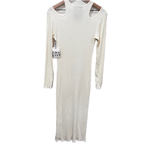 NWT SIMON MILLER Anz Cut-Out Bodycon Dress size large - Picture 6 of 11